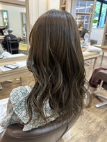 ベルプロッドバイアルター 千葉(bel. prod by aL-ter)&nbsp;【bel.高野】グレージュカラー/シルキーベージュ/斜めバング