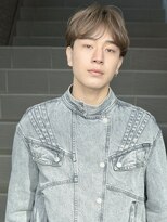 メゾンデエムスラッシュ センター北(Maison des M.SLASH) グレーベージュ/シースルーバング/マッシュショート/センター北