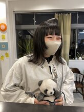 顔周りのカットを大切にしてます♪ #上前津美容院#髪質改善#縮毛矯正#ストレートパーマ#ボブ#ショート#韓国