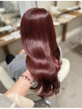 エトバイイオエ(et by ioe) 黒髪/ボブルフ/ネビージュ/小顔/ワンレン/髪質改善/グレージュ