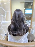 ブリーチなしグレージュ