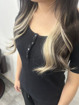 プルエクステのお店ネクスト(NEXT) #プルエクステ#インナーカラー