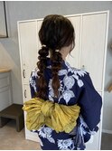 着付け+ヘアセット