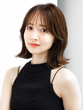 レノラ 本町(LENORA) 20代30代大人かわいいナチュラル暗髪ゆるめパーマヘア