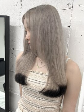 ウィステル ホワイトベージュ×ブラック