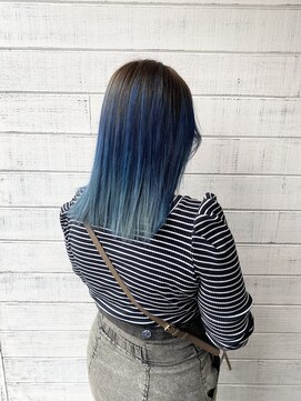 リムアズール 郡山店(Rim Azur) オーシャンブルー&ペールブルー