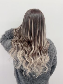 ロサ ファイブヘアー(Rosa..5Hair) グレージュバレイヤージュ