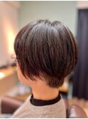 多毛さんでもまとまるショートヘア♪