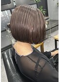 【WAVY】ボブ×ハイライト