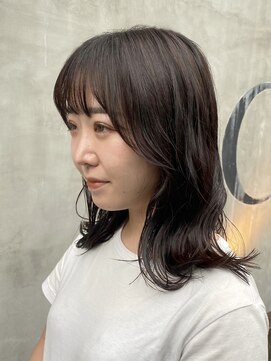 ガーランド (Garland) 似合わせ顔まわりカット／アッシュブラウン/透明感カラー/艶髪