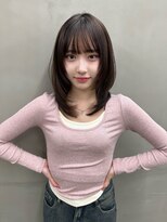 ガーデン 渋谷(GARDEN)&nbsp;美髪イメチェンくびレイヤーミディアムワイドバングヘア
