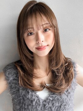 アグノス 青山(Agnos) うる艶髪サイドバングワンカール斜めバング小顔カット美髪