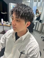 メンズサロン キング 高槻店(Men’s salon K!ng)&nbsp;波巻きツイストスパイラルパーマ/フェザーパーマ/眉毛/メンズ