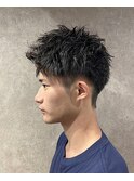 ツーブロックスパイキーショート/池袋/目白/ビジネス/就活