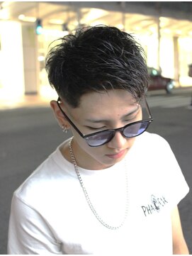 フリークバーバーショップ 河原町三条店(FREAK BARBER SHOP) サーフカール/スパイキーショート/フェザーパーマ/河原町三条K