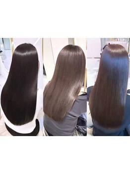 【高濃度水素トリートメント×髪質改善で憧れのうるツヤ髪に】乾燥、広がり、ダメージも驚くほどまとまる♪