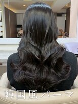 アミー 銀座(Ammy)&nbsp;コテ巻き風パーマ／韓国風パーマ/デジタルパーマ/レイヤーカット