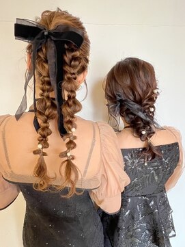 ペッツ(PETZ) 編みおろしヘア