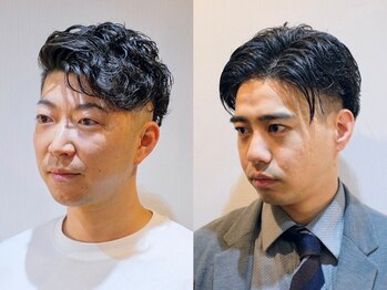 サームマン 人形町(SARM MAN)の写真/【人形町/日本橋】 あなただけの特別な時間をご提供。清潔感UPのビジネスパーマが人気<理容室>