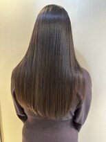 エメ 大宮(Aime)&nbsp;前髪なしのアッシュベージュ『髪質改善ヘアケア美容室エメ大宮』