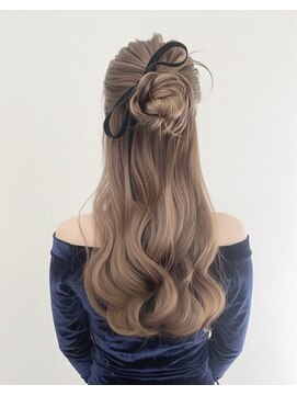 #ヘアセット#結婚式ヘア