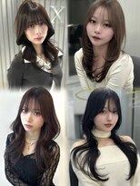 ジーナリア(Xena ria)&nbsp;【RYOUICHI】リアルトレンドヘア/レイヤーカット/ハイレイヤー