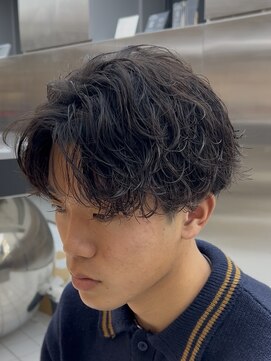 フィフスパーク(fifth PARK) 渋谷シャドウパーマ波巻きパーマルーズパーマメンズマッシュ