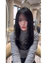 ジル(JILL)&nbsp;【館林韓国へア】U24人気◎盛れる顔周りレイヤーカット