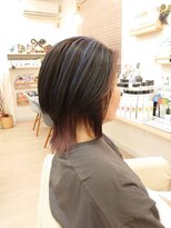 シルビジュー(Cills Bijou)&nbsp;☆大人女性美髪ナチュラルミディアムウルフレイヤー☆