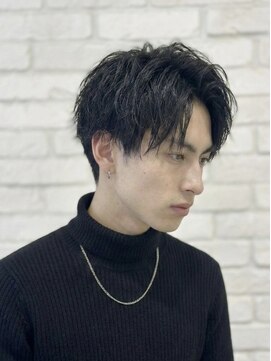 ビランチェ 池袋(bilancia) アップバング/メンズカット/ツーブロック/ビジネスマン