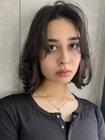 トルネード(TORNADO)&nbsp;外国人風カーテンバングレイヤーボブ　n8.3.15