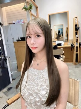 ユアーズ ヘアー 新宿EAST(youres hair) 髪質改善トリートメントで叶う美髪ストレート レイヤーカット