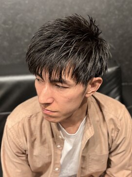 バーバークラシックス(BARBER CLASSICS) 束感ショートマッシュ /ツーブロック/ 爽やかビジネスカジュアル