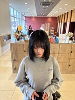アース 天童店(HAIR&MAKE EARTH) ブルーブラック