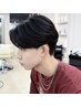 【Kyoka指名限定クーポン】メンズカット+曲がる縮毛矯正