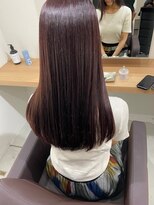 アトレ 福岡大名店(attrait)&nbsp;ピンクロングヘア × 透明感カラー＆ツヤケア