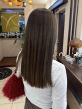 ナナナパレナ 梅田店(nanana parena)&nbsp;ケラチンミネラル縮毛矯正×秋カラーで叶える艶髪