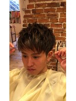 ヘアークリップ キューズ(HAIR CLIP Q's) 前髪上げめツーブロックショート