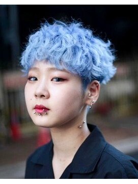 クリーン ヘアデザイン(CLLN hair Design) 【CLLN】ホワイトアイスブルー