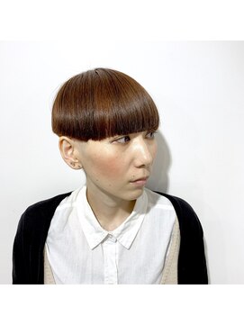 プランクスター(prankster) [prankster]エッジショート カッパーオレンジベージュ