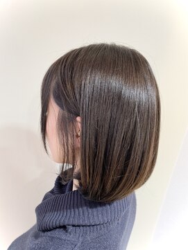 ブロッサム 北浦和店 透明感のあるボブ☆
