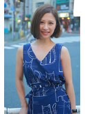 大人可愛い、色気、小顔カットひし形シルエット【錦糸町】
