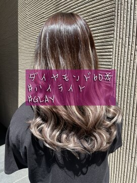 アーティカル(ARTICAL) #プルエクステ#ダイヤモンド#グレー#60本