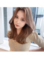 【myonsil】ワンホン顔まわりのレイヤー韓国ヘア