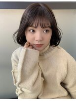 ウユ(uyu)&nbsp;ボブ、ダークベージュ