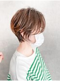 大人っぽい柔らかショート