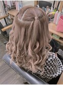 ヘアセット/ヘアメイク/巻きおろし/逆毛/卒業式[新宿/新宿駅]