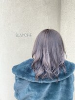 ブランシェ ヘアデザイン(BLANCHE hair design) シルバー×ゆる巻
