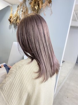 シェーン 仙台駅広瀬通店(schon) ラベンダー×グレージュ