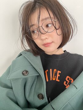 フィルムス 横浜(FILMS) マロンベージュ/ボブ/前髪/レイヤー/髪質改善/縮毛矯正/横浜